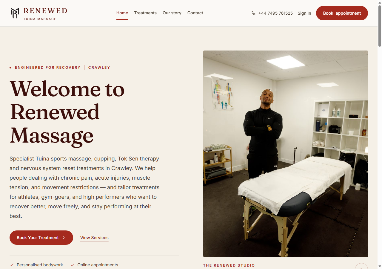 Renewed Tuina Massage